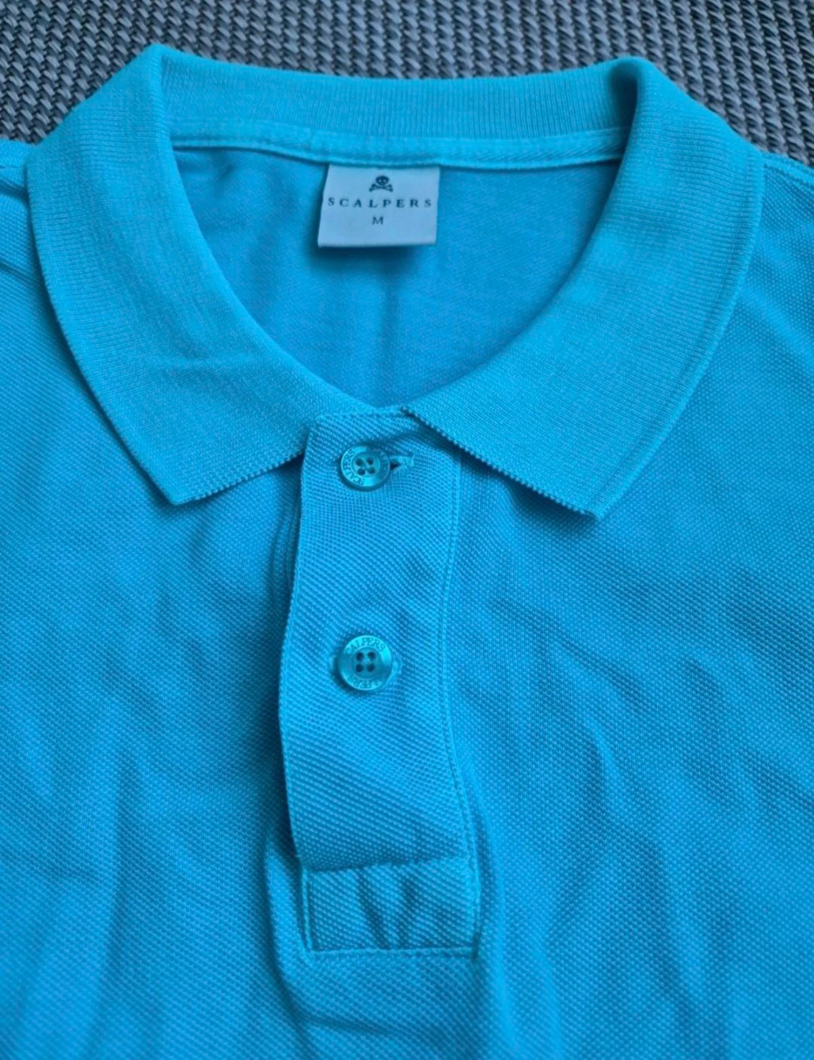 Scalpers blauwe polo. Maat M – photo 3